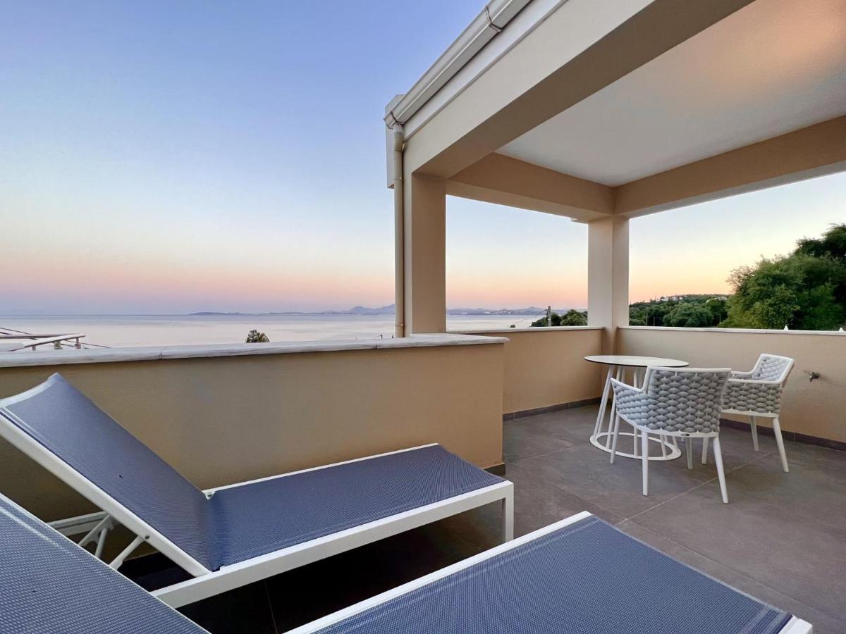 Luxury Villa Barbati Sun With Private Pool By Dadovillas מראה חיצוני תמונה