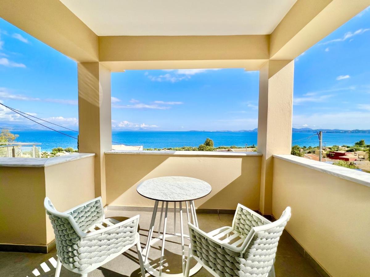 Luxury Villa Barbati Sun With Private Pool By Dadovillas מראה חיצוני תמונה