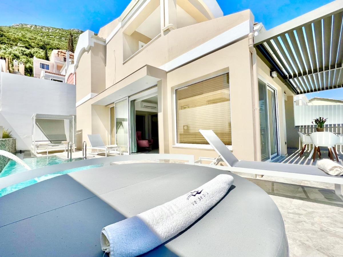 Luxury Villa Barbati Sun With Private Pool By Dadovillas מראה חיצוני תמונה