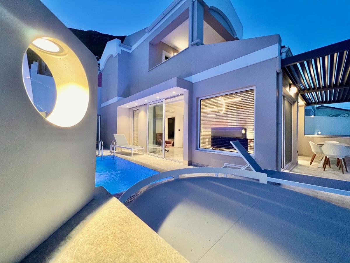 Luxury Villa Barbati Sun With Private Pool By Dadovillas מראה חיצוני תמונה