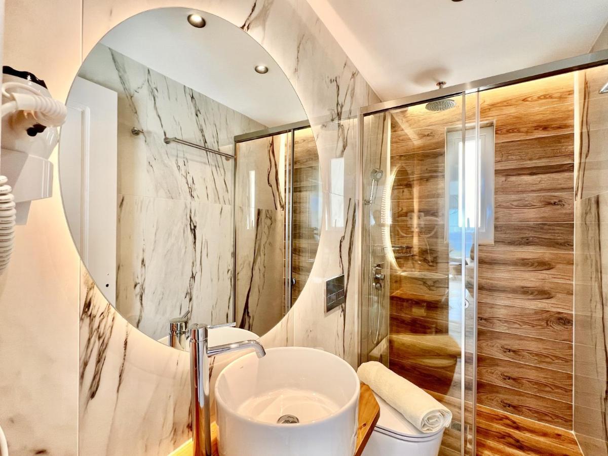 Luxury Villa Barbati Sun With Private Pool By Dadovillas מראה חיצוני תמונה