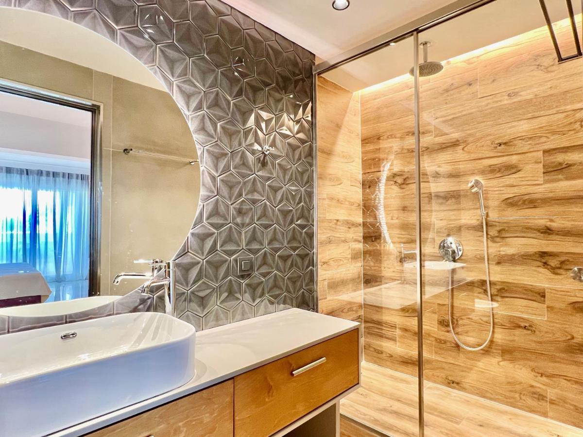 Luxury Villa Barbati Sun With Private Pool By Dadovillas מראה חיצוני תמונה